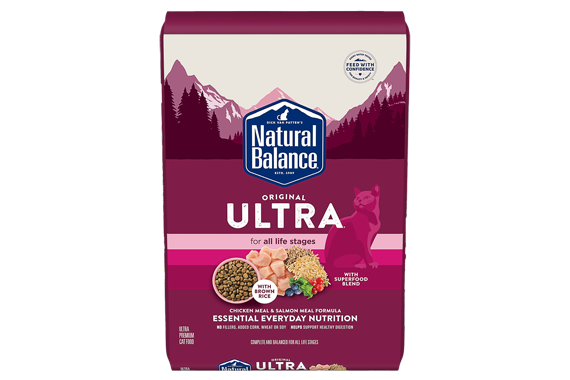 GREAT FOR ALL LIFE STAGES: ORIGINAL ULTRA™ GRAIN FREE CHICKEN & SALMON