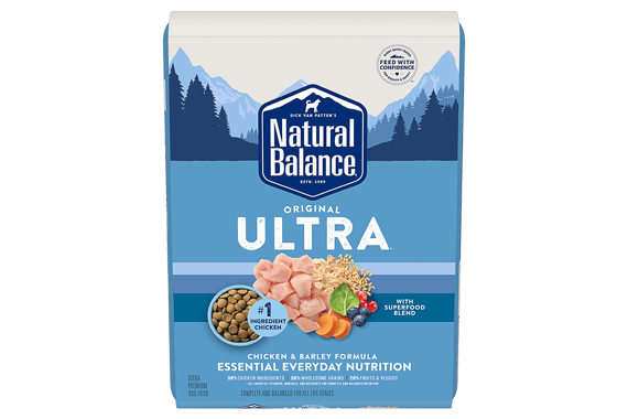 GREAT FOR ALL LIFE STAGES: ORGINAL ULTRA CHICKEN & BARLEY