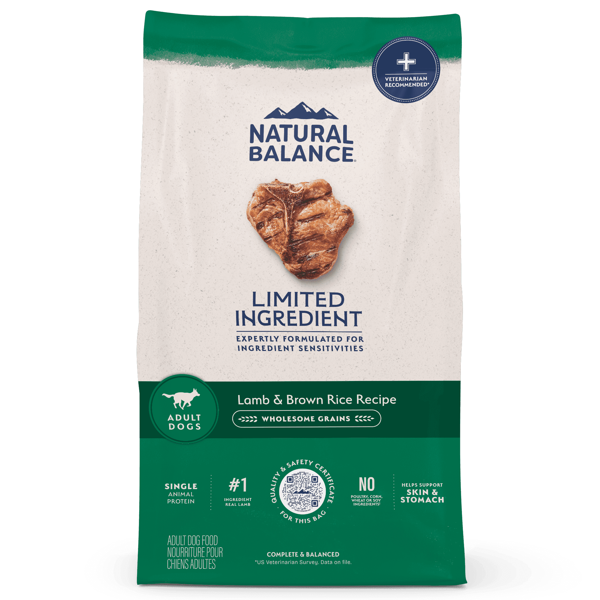 Recommend Natural Balance!