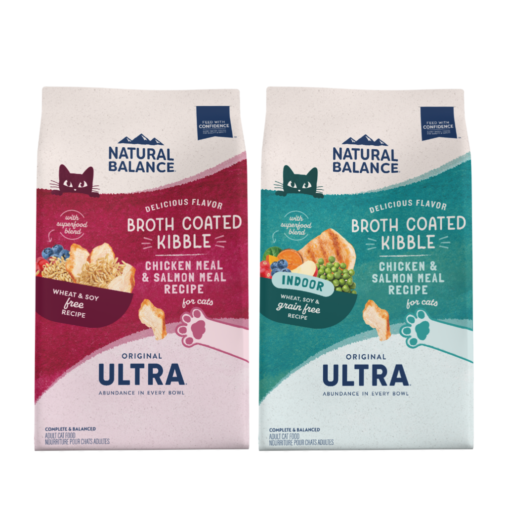 Natural Balance Original UltraⓇ with broth-coated kibble for cats - product family image