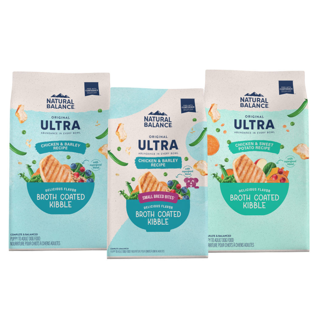 Natural Balance Original UltraⓇ with broth-coated kibble for dogs - product family image
