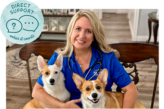 OUR EXPERT TEAM OF REGISTERED VET TECHS IS HERE TO HELP
