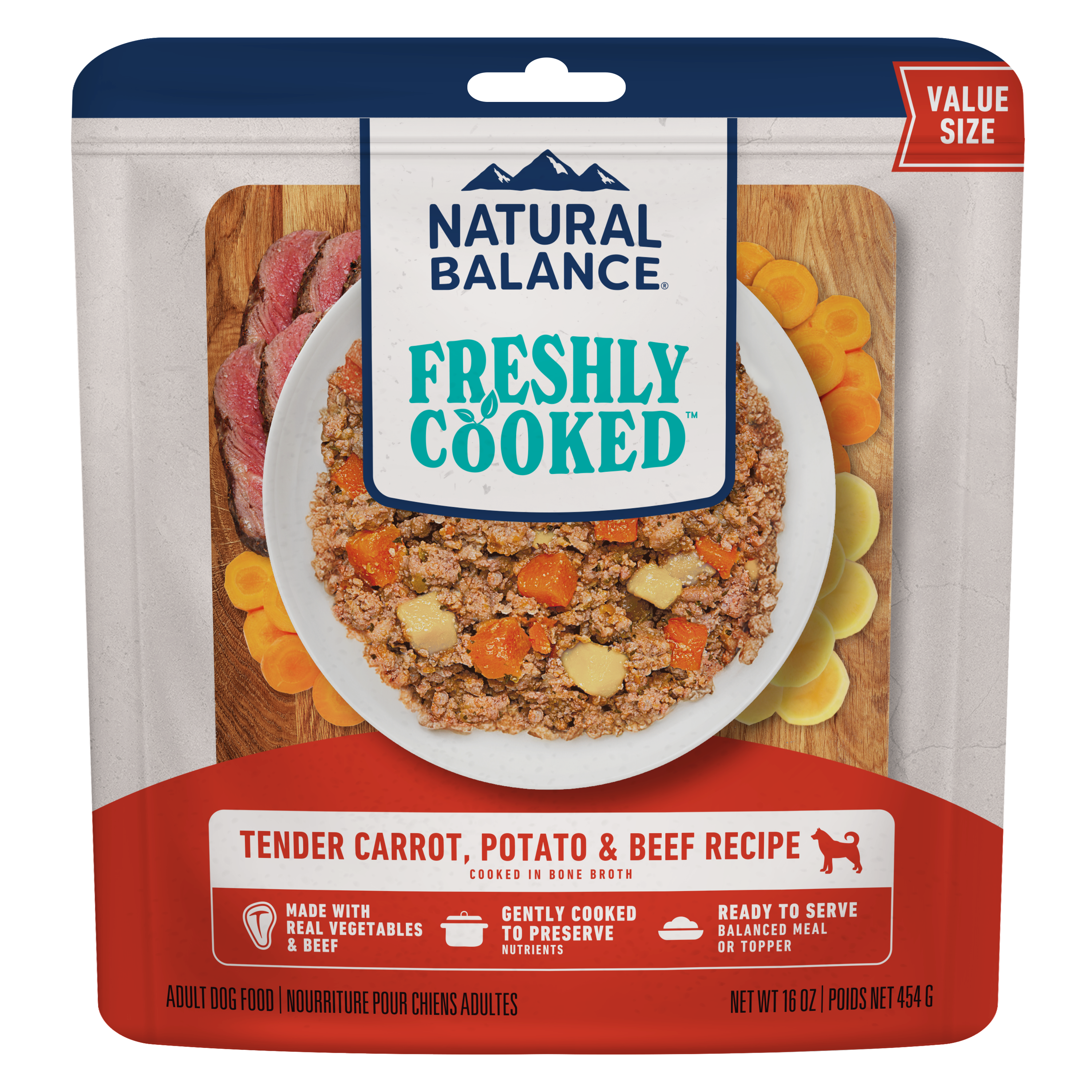 RESEALABLE, VALUE SIZE POUCHES AVAILABLE