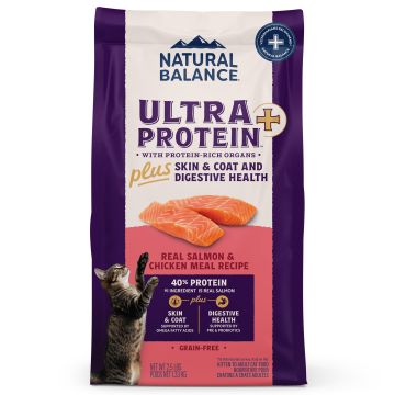 Skin & Coat and Digestive Health, Real Salmon & Chicken Meal Recipe