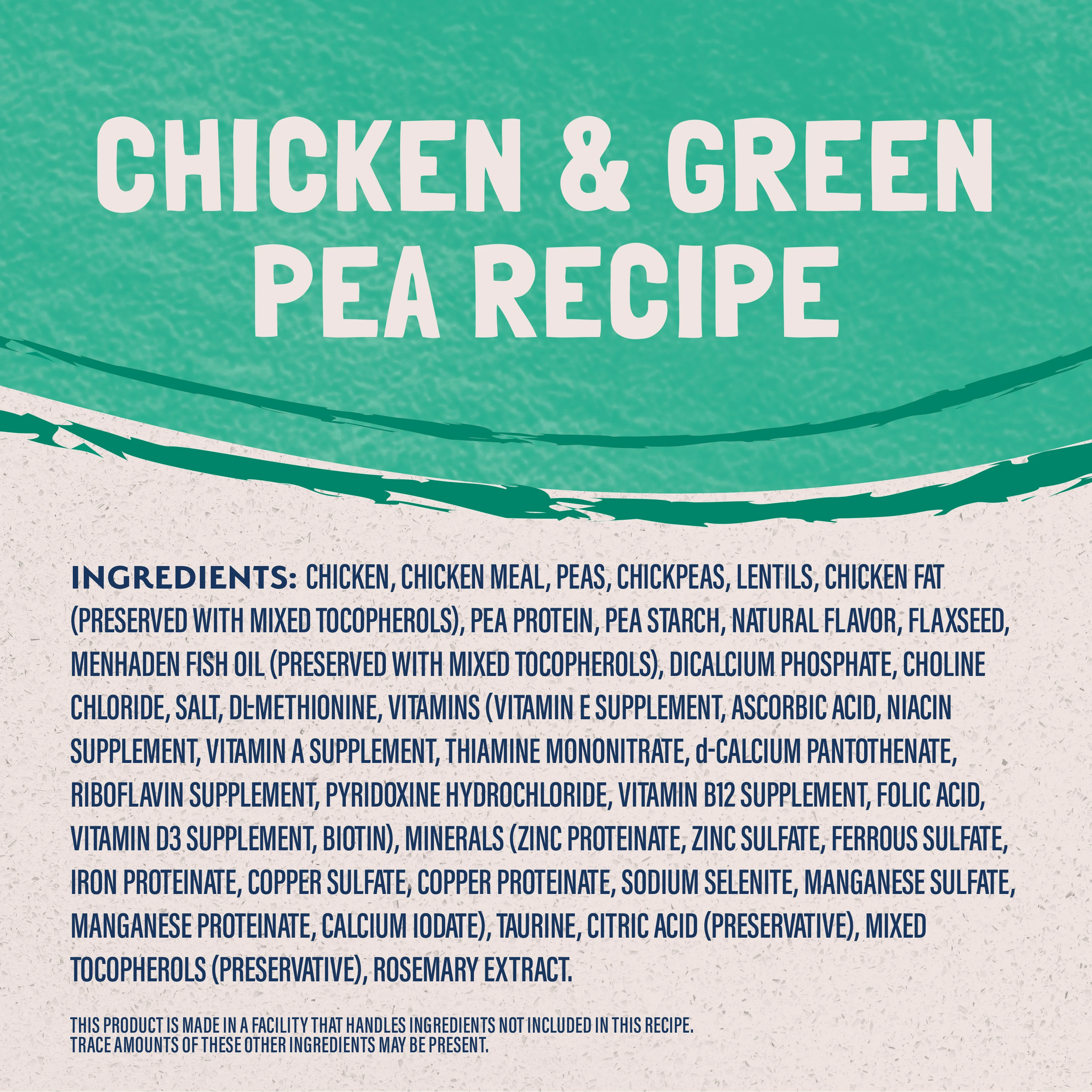 Natural balance cat food green pea and chicken top