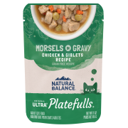 Platefulls Chicken & Giblets Recipe Morsels in Gravy