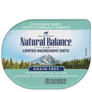 Natural Balance Limited Ingredient Small Breed Adult Grain-Free Dry Dog  Food, Chicken & Sweet Potato Recipe, 12 Pound (Pack of 1)