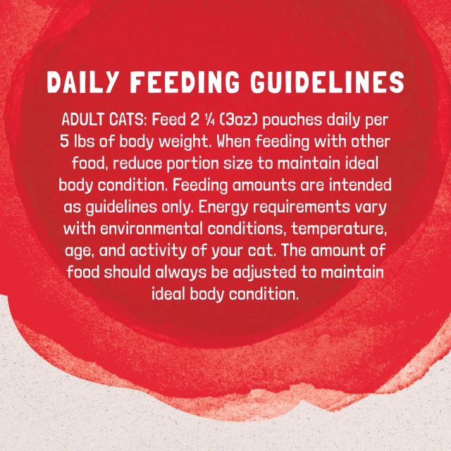 Feeding Guidelines